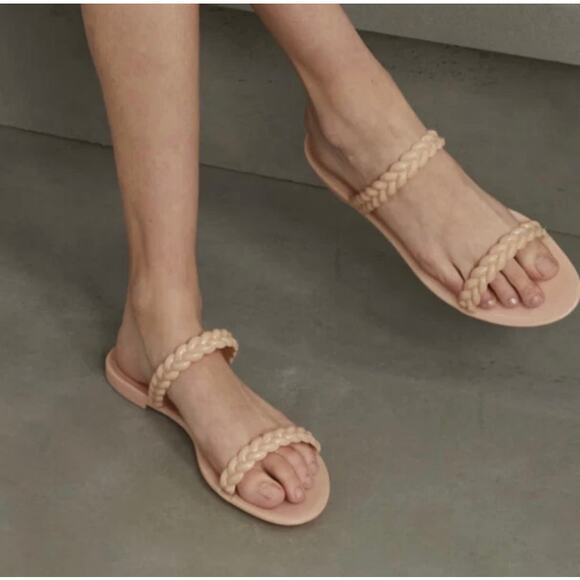 Stuart Weitzman Braida Sawyer JellySandals Size 9 - Picture 1 of 9